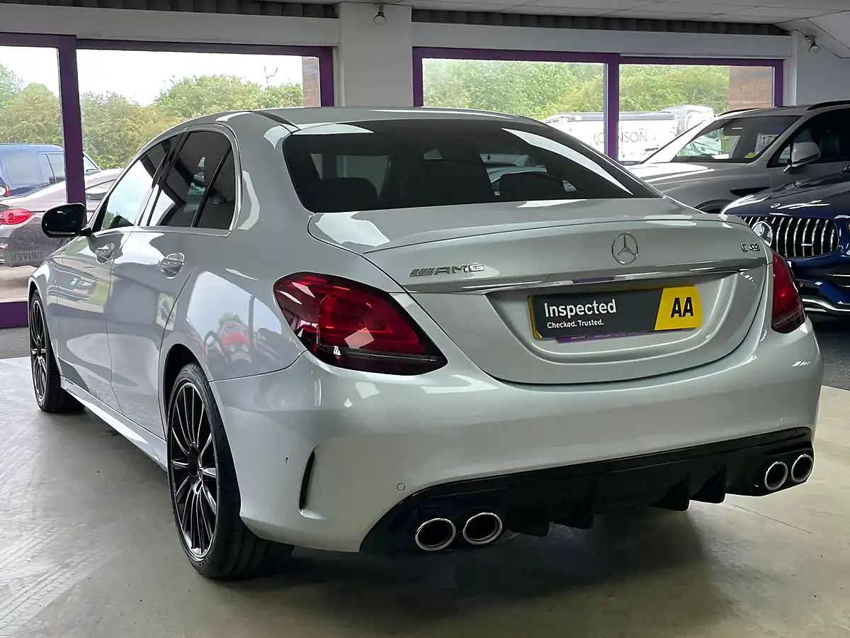 Used 2020 Mercedes-Benz C-Class AMG Edition Premium Iridium Silver - Interior and Exterior details 8