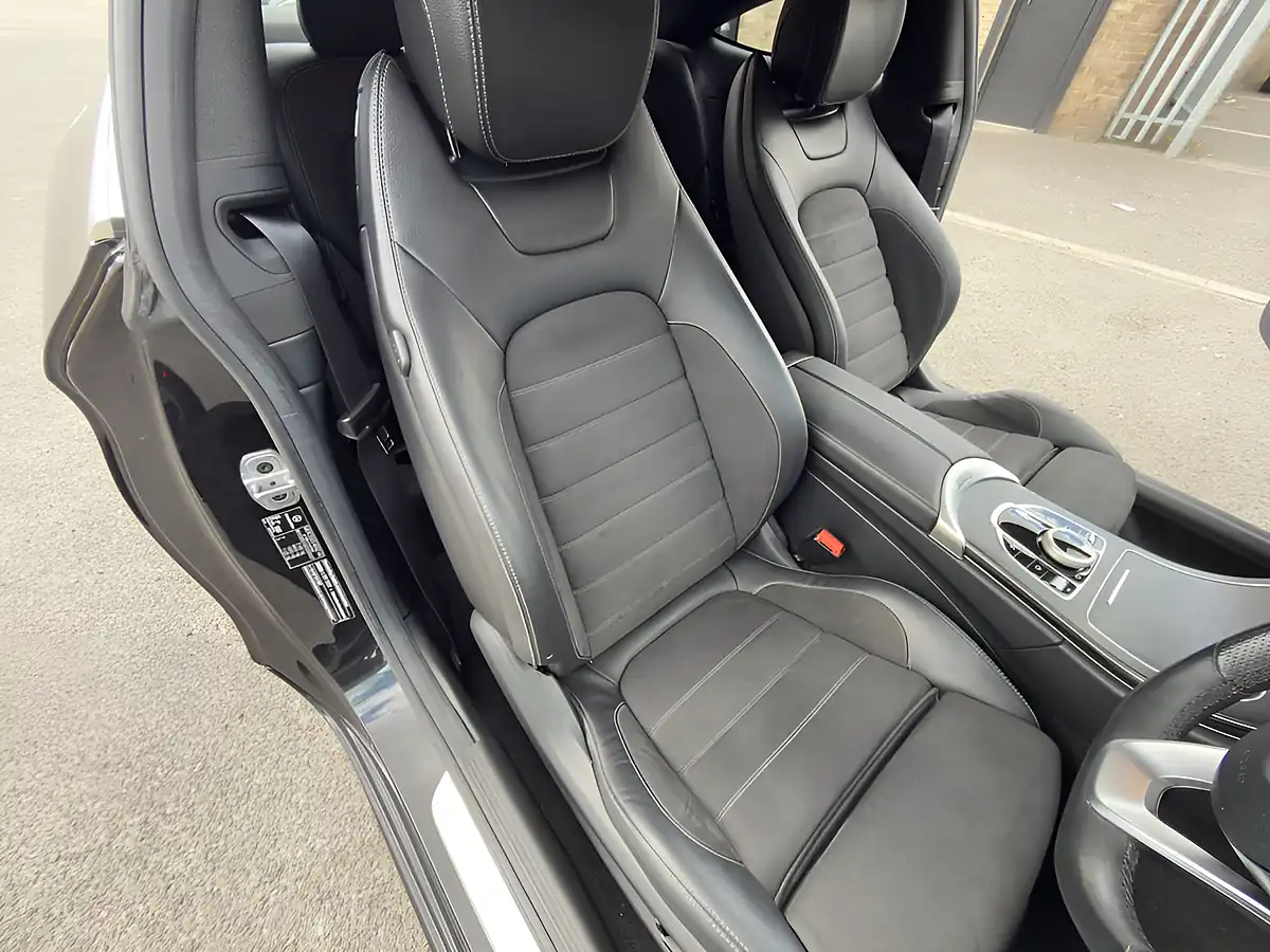 Used 2020 Mercedes-Benz C-Class AMG Line Black - Interior and Exterior details 16