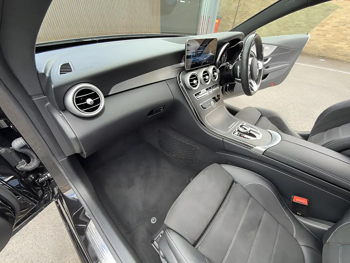 Used 2020 Mercedes-Benz C-Class AMG Line Black - Interior and Exterior details 17