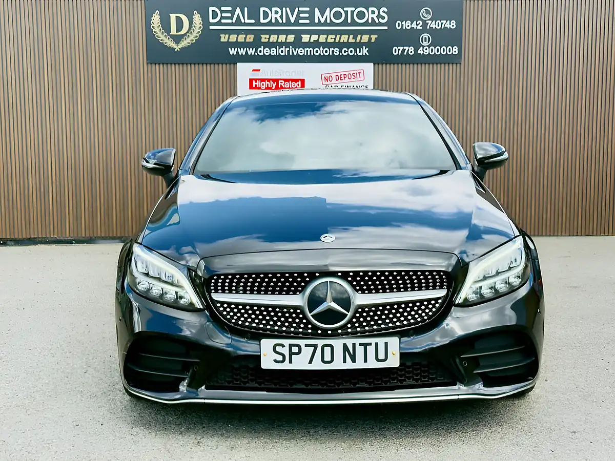 Used 2020 Mercedes-Benz C-Class AMG Line Black - Interior and Exterior details 2