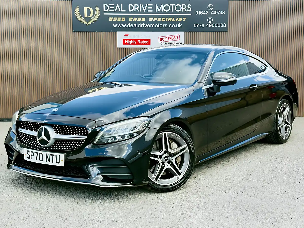 Used 2020 Mercedes-Benz C-Class AMG Line Black - Interior and Exterior details 3