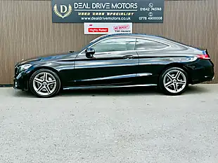Used 2020 Mercedes-Benz C-Class AMG Line Black - Interior and Exterior details 4