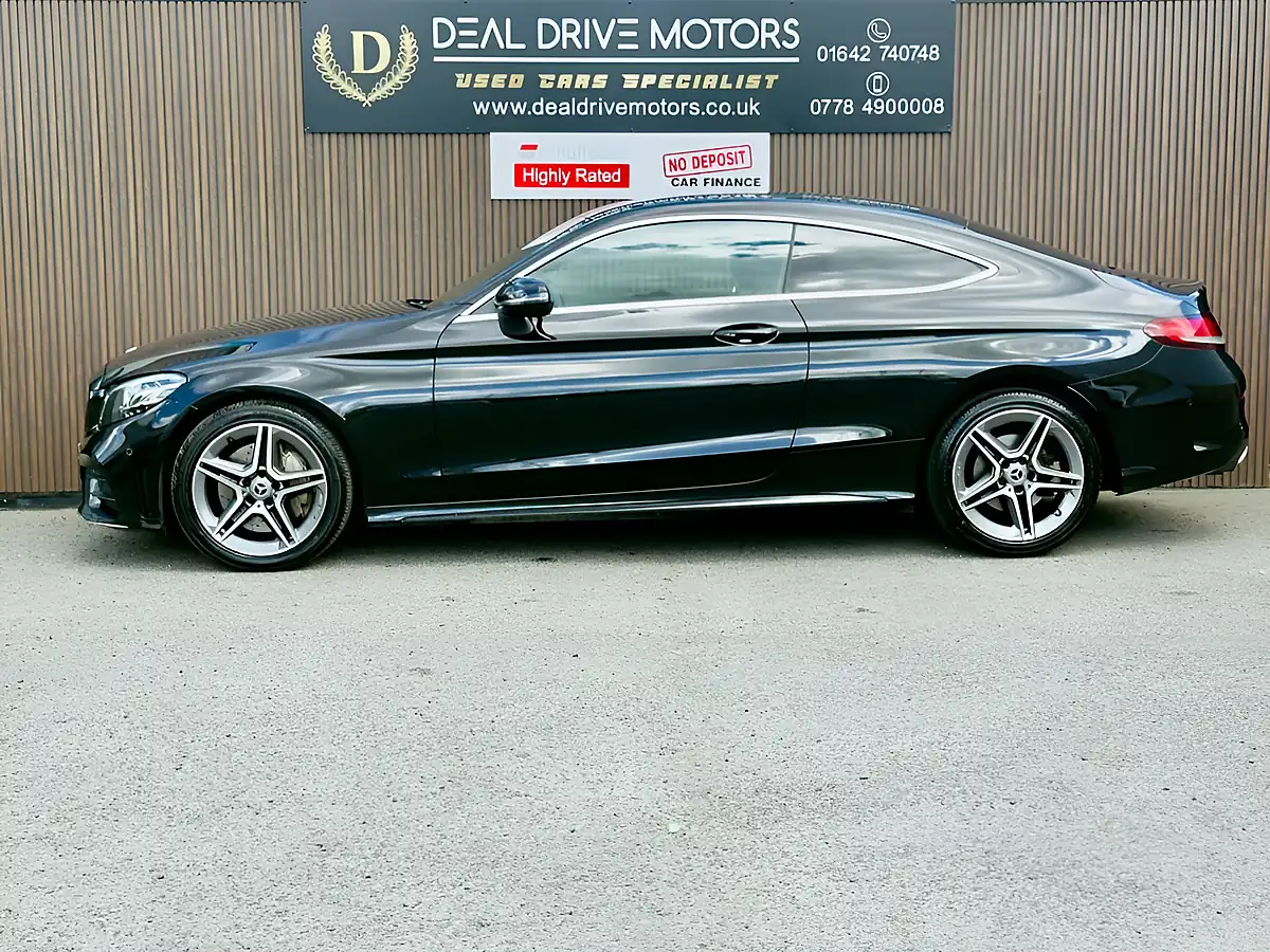 Used 2020 Mercedes-Benz C-Class AMG Line Black - Interior and Exterior details 4