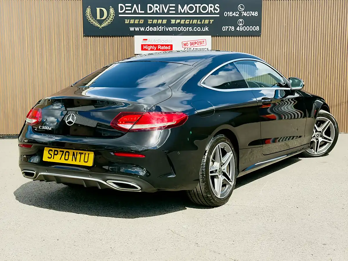 Used 2020 Mercedes-Benz C-Class AMG Line Black - Interior and Exterior details 7