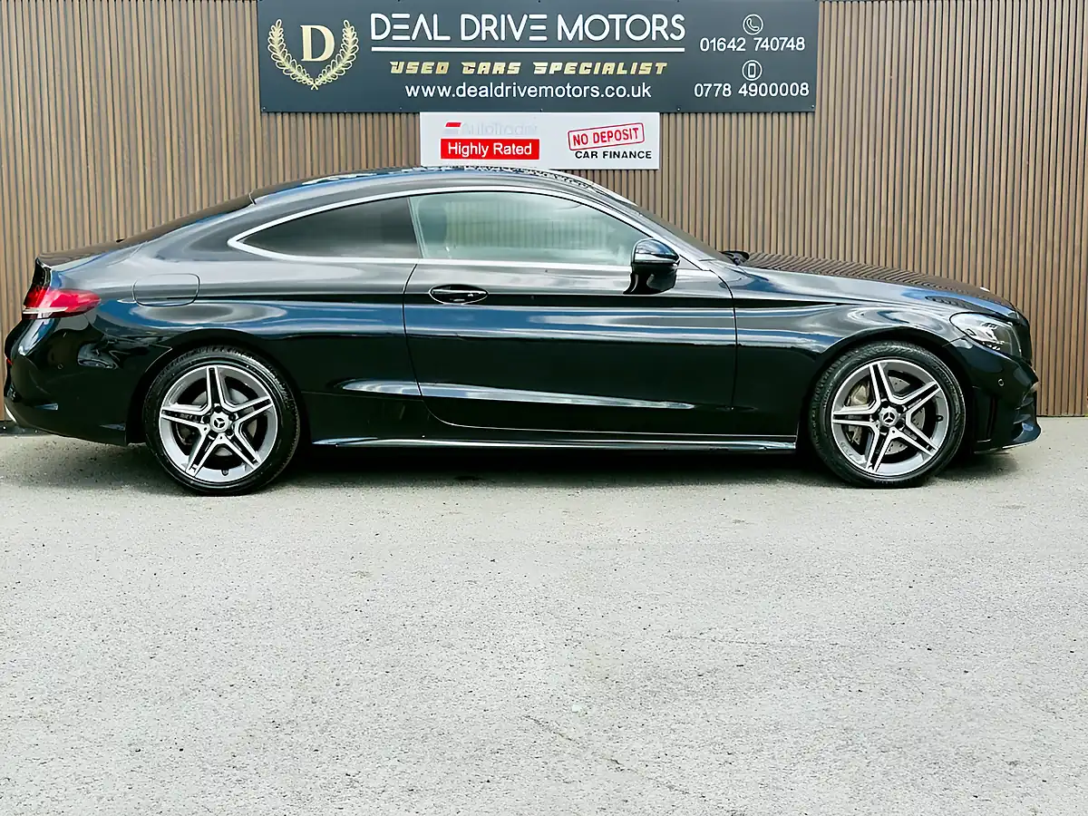 Used 2020 Mercedes-Benz C-Class AMG Line Black - Interior and Exterior details 8
