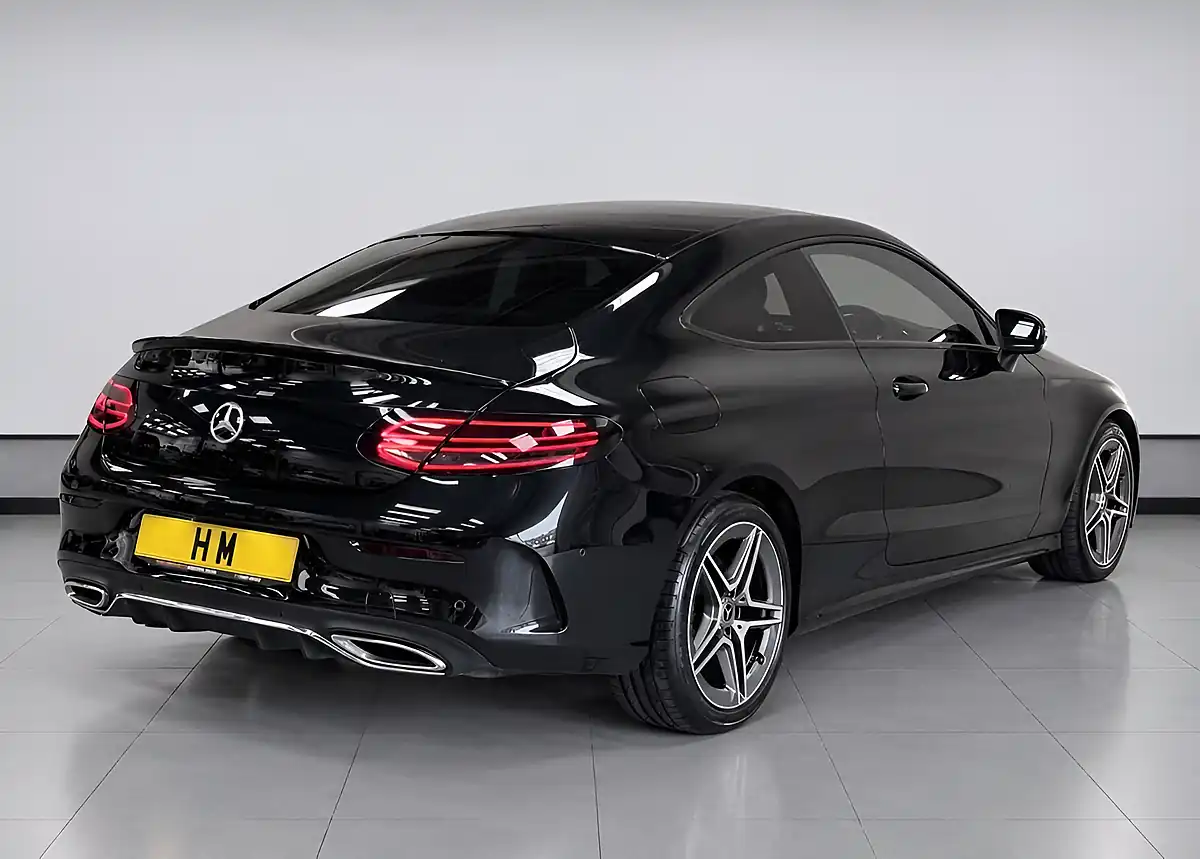 Used 2020 Mercedes-Benz C Class AMG Line Black - Interior and Exterior details 2
