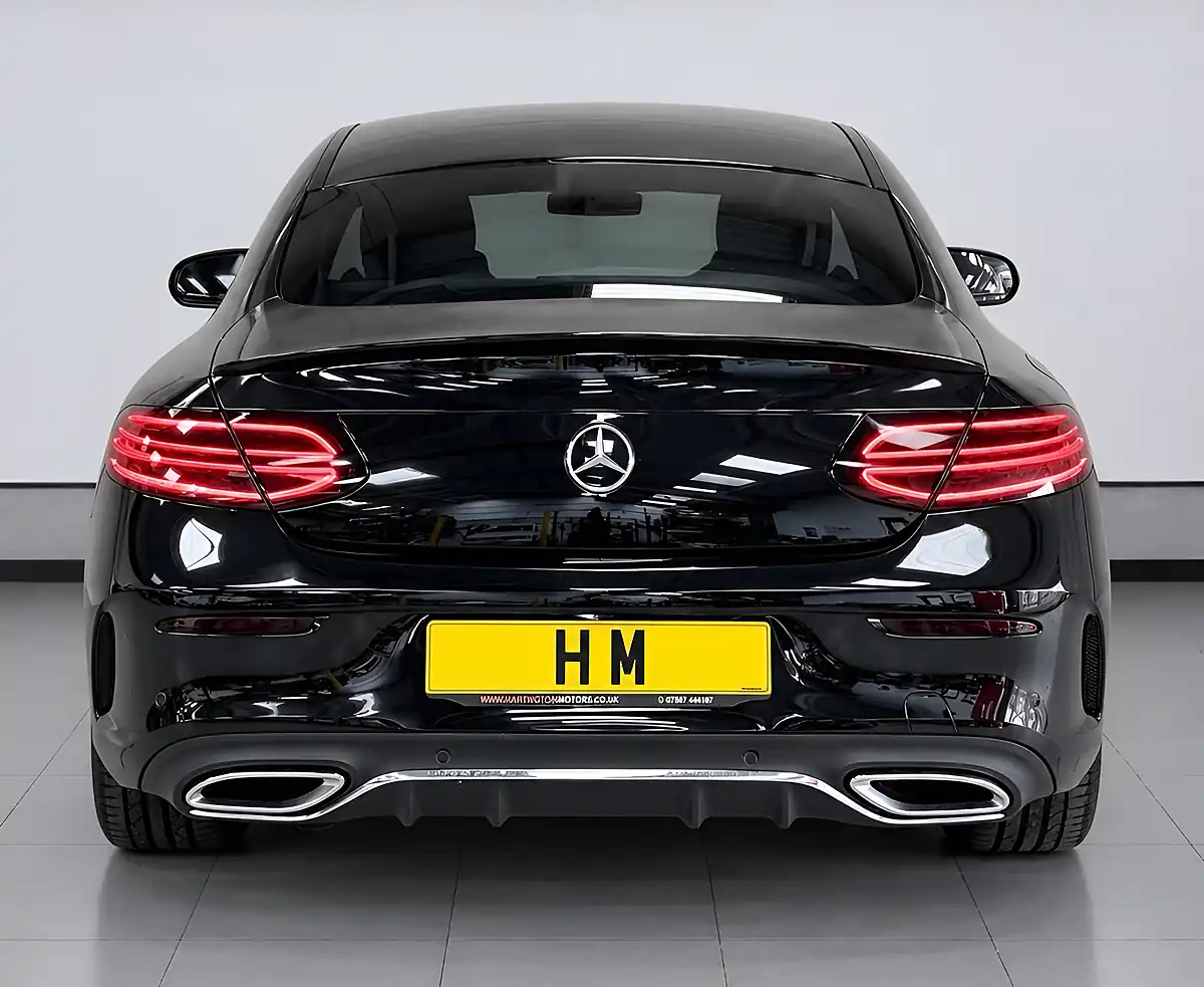 Used 2020 Mercedes-Benz C Class AMG Line Black - Interior and Exterior details 6