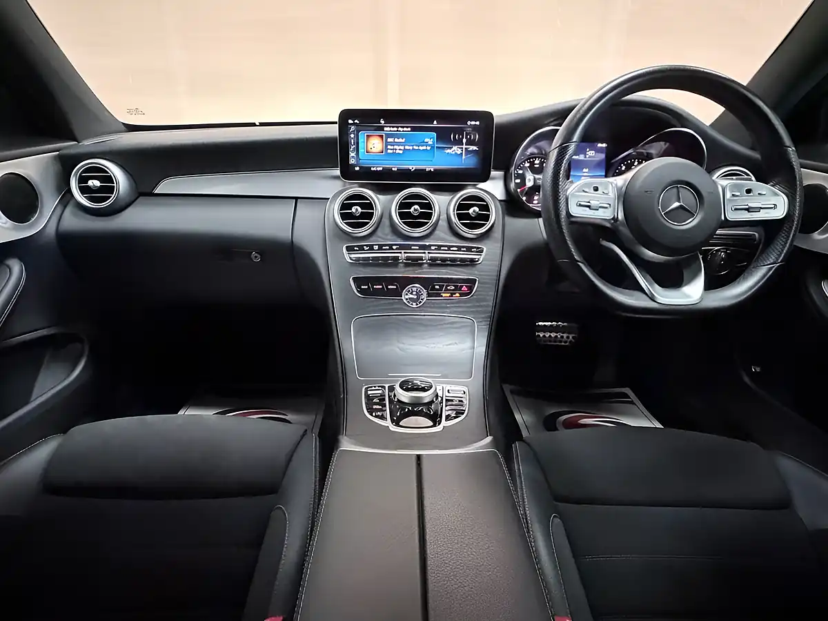 Used 2020 Mercedes-Benz C Class AMG Line Black - Interior and Exterior details 7