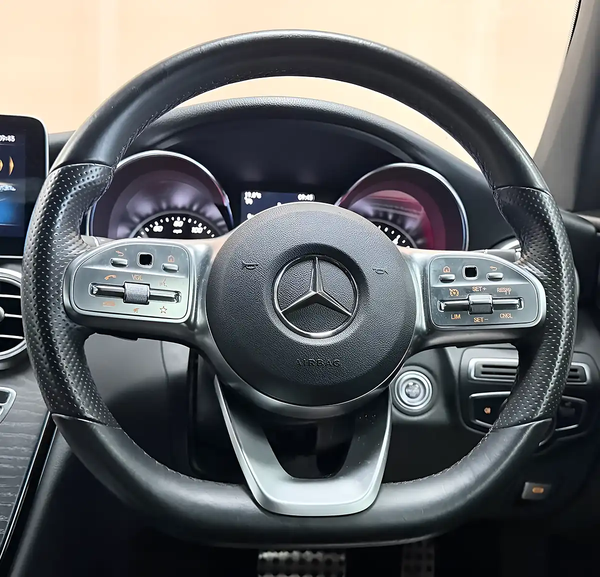 Used 2020 Mercedes-Benz C Class AMG Line Black - Interior and Exterior details 8