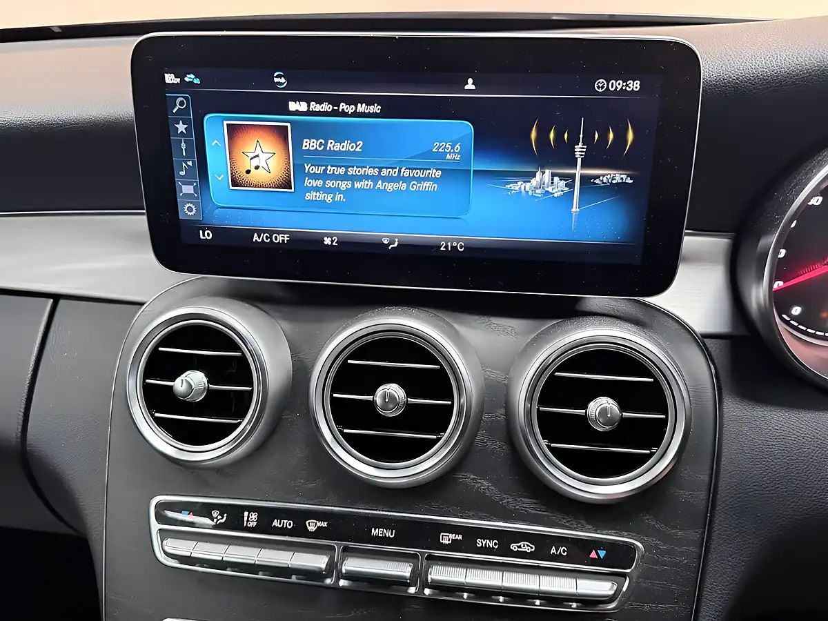Used 2020 Mercedes-Benz C Class AMG Line Black - Interior and Exterior details 9