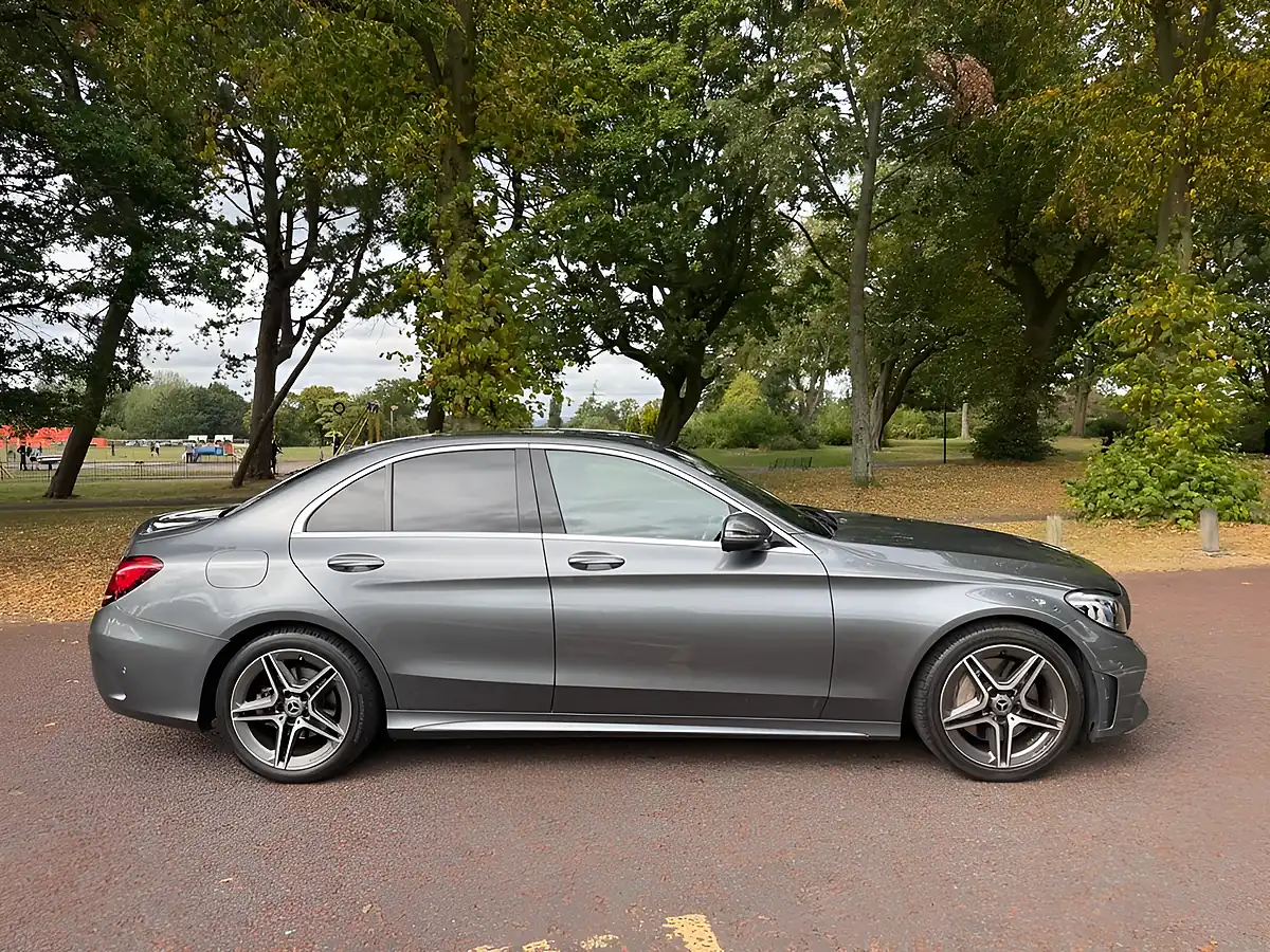Used 2020 Mercedes-Benz C Class AMG Line Edition Grey - Interior and Exterior details 2