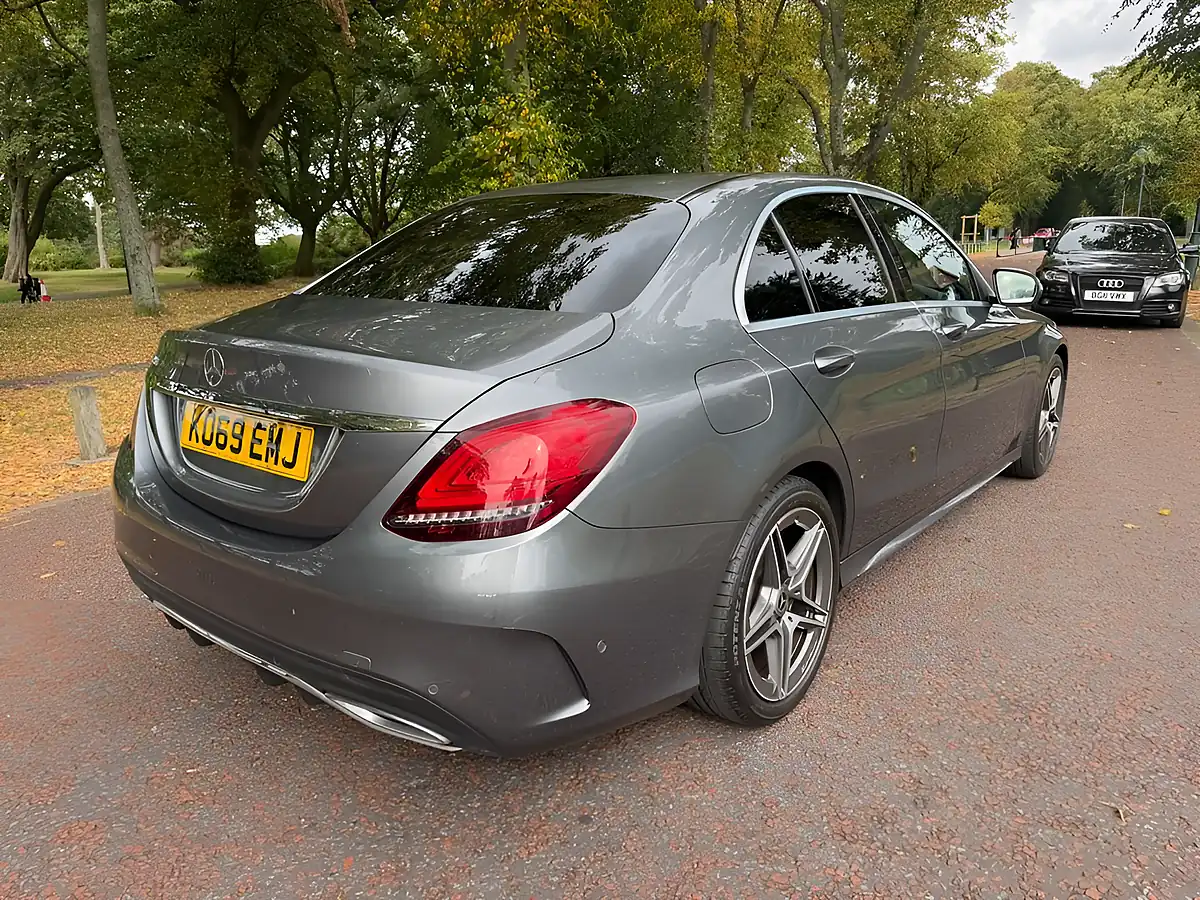 Used 2020 Mercedes-Benz C Class AMG Line Edition Grey - Interior and Exterior details 3