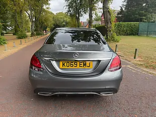 Used 2020 Mercedes-Benz C Class AMG Line Edition Grey - Interior and Exterior details 4