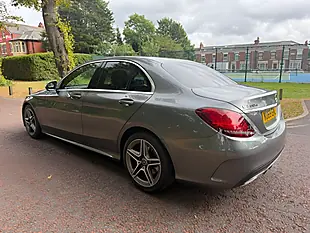 Used 2020 Mercedes-Benz C Class AMG Line Edition Grey - Interior and Exterior details 5
