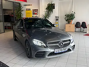 Used 2020 Mercedes-Benz C Class AMG Line Edition Grey - Interior and Exterior details 2