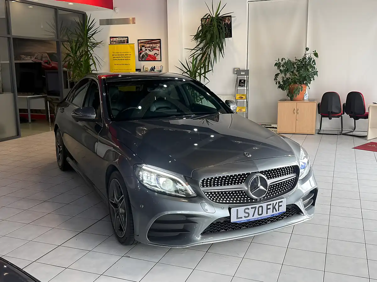 Used 2020 Mercedes-Benz C Class AMG Line Edition Grey - Interior and Exterior details 2