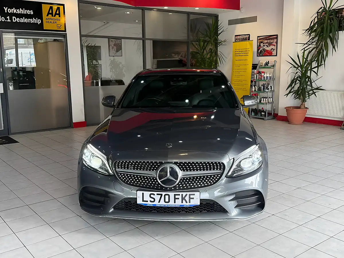 Used 2020 Mercedes-Benz C Class AMG Line Edition Grey - Interior and Exterior details 4
