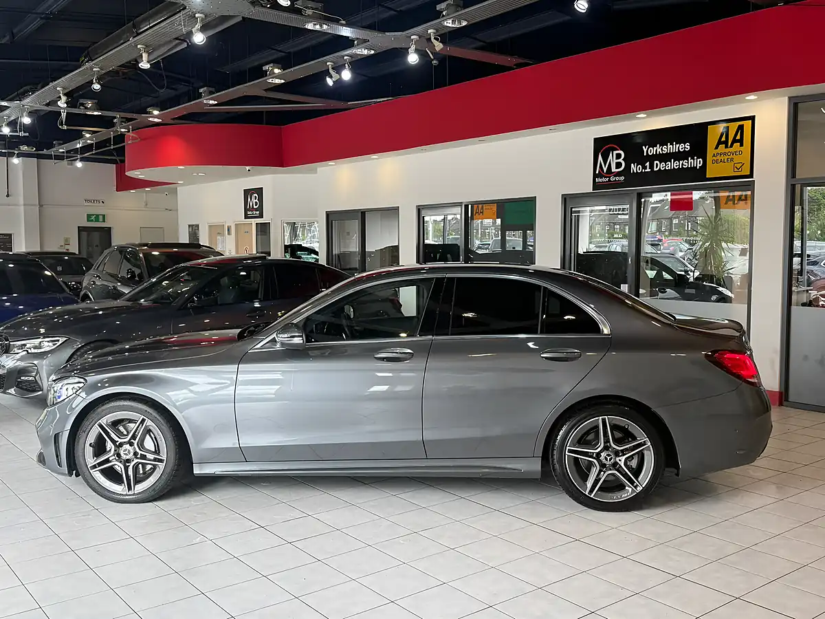 Used 2020 Mercedes-Benz C Class AMG Line Edition Grey - Interior and Exterior details 6