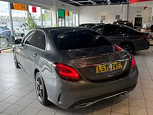 Used 2020 Mercedes-Benz C Class AMG Line Edition Grey - Interior and Exterior details 7