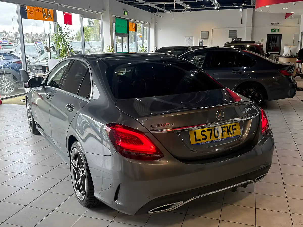 Used 2020 Mercedes-Benz C Class AMG Line Edition Grey - Interior and Exterior details 7