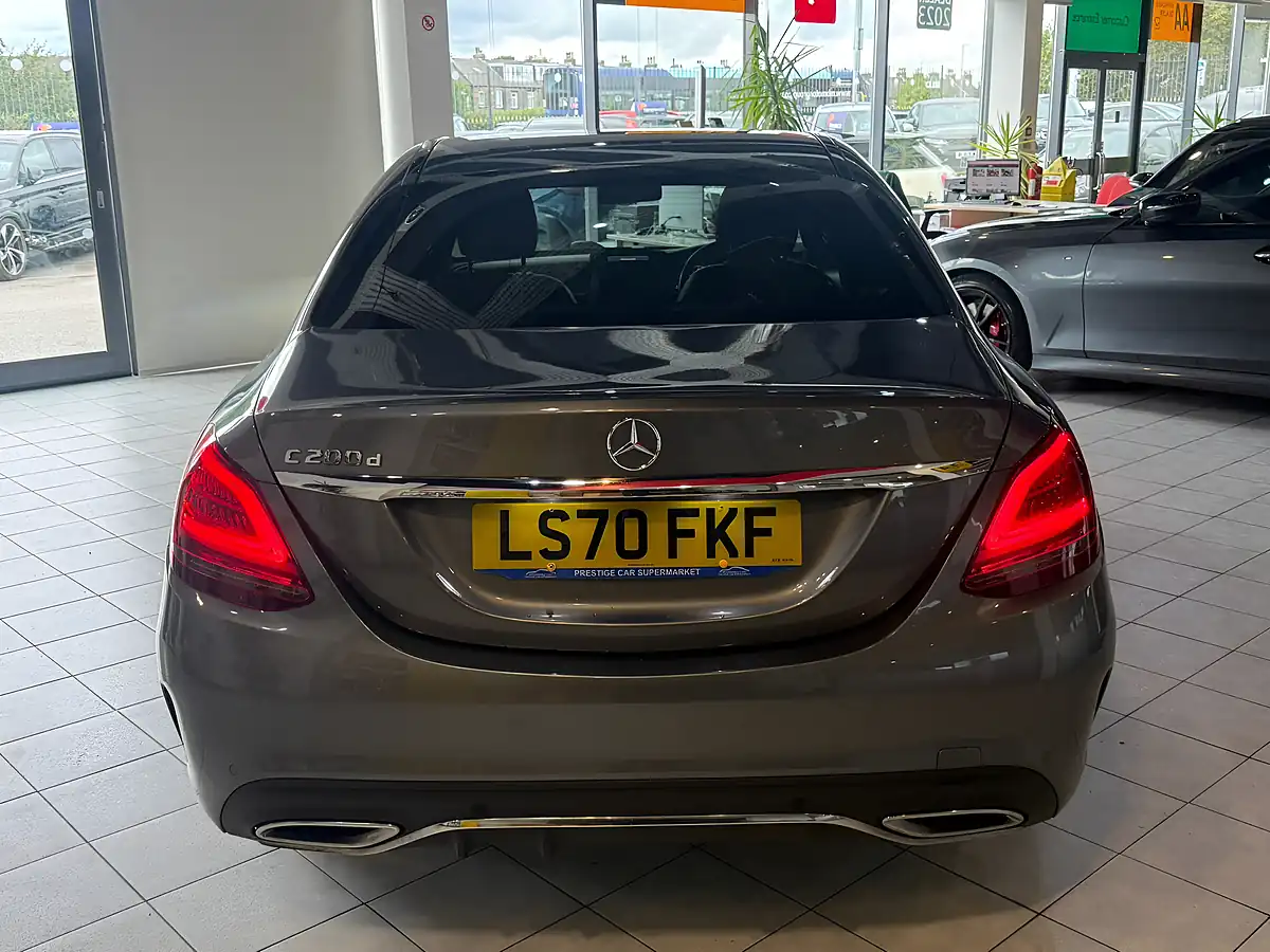 Used 2020 Mercedes-Benz C Class AMG Line Edition Grey - Interior and Exterior details 9