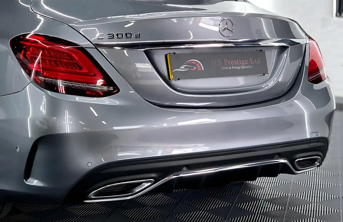 Used 2020 Mercedes-Benz C Class AMG Line Edition (premium) Grey - Interior and Exterior details 10