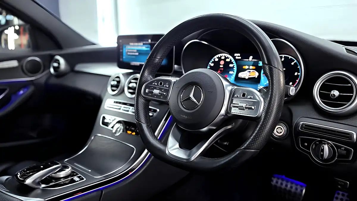 Used 2020 Mercedes-Benz C Class AMG Line Edition (premium) Grey - Interior and Exterior details 13