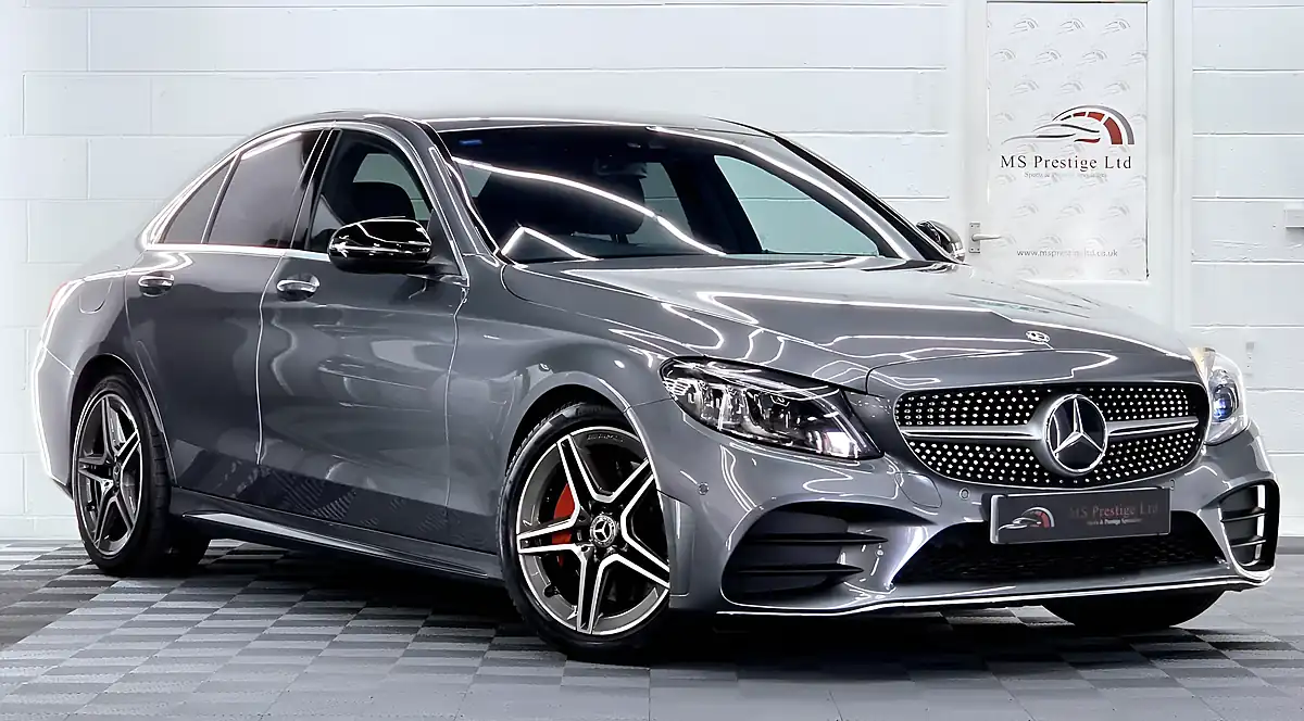 Used 2020 Mercedes-Benz C Class AMG Line Edition (premium) Grey - Interior and Exterior details 2