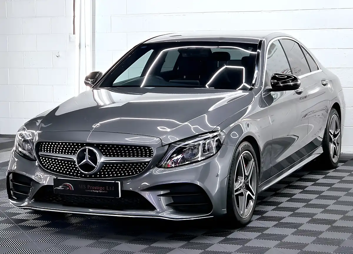 Used 2020 Mercedes-Benz C Class AMG Line Edition (premium) Grey - Interior and Exterior details 3