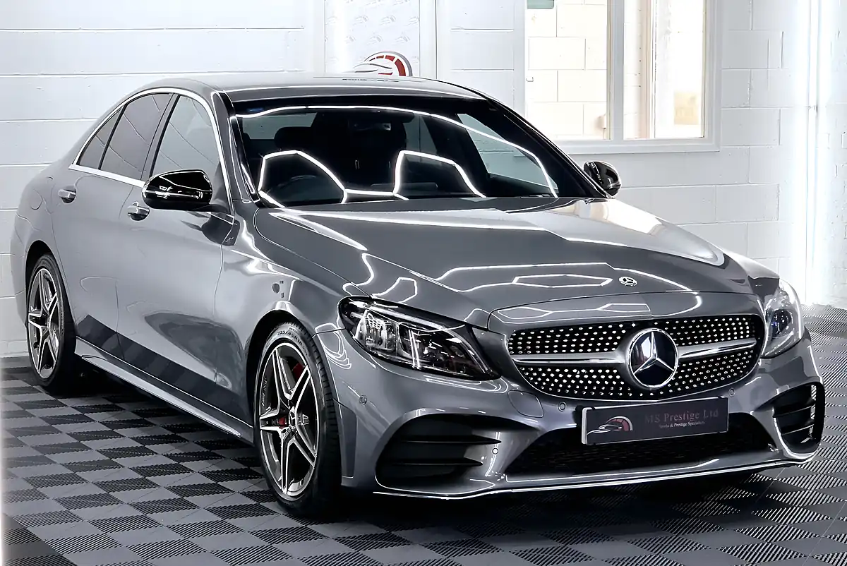 Used 2020 Mercedes-Benz C Class AMG Line Edition (premium) Grey - Interior and Exterior details 4