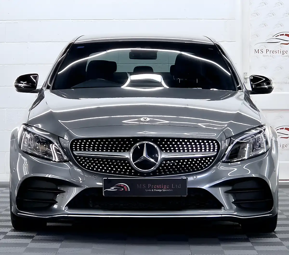 Used 2020 Mercedes-Benz C Class AMG Line Edition (premium) Grey - Interior and Exterior details 8