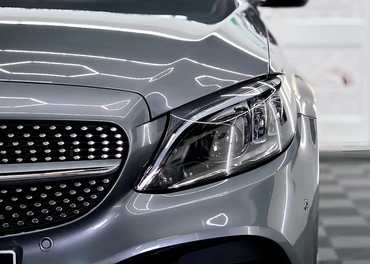 Used 2020 Mercedes-Benz C Class AMG Line Edition (premium) Grey - Interior and Exterior details 9