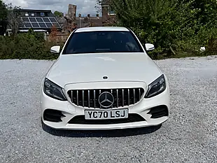 Used 2020 Mercedes-Benz C Class AMG Line Edition (premium) White - Interior and Exterior details 2