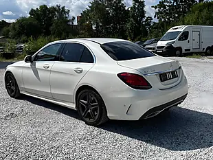 Used 2020 Mercedes-Benz C Class AMG Line Edition (premium) White - Interior and Exterior details 4