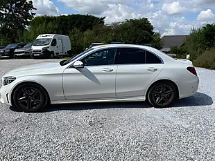 Used 2020 Mercedes-Benz C Class AMG Line Edition (premium) White - Interior and Exterior details 5