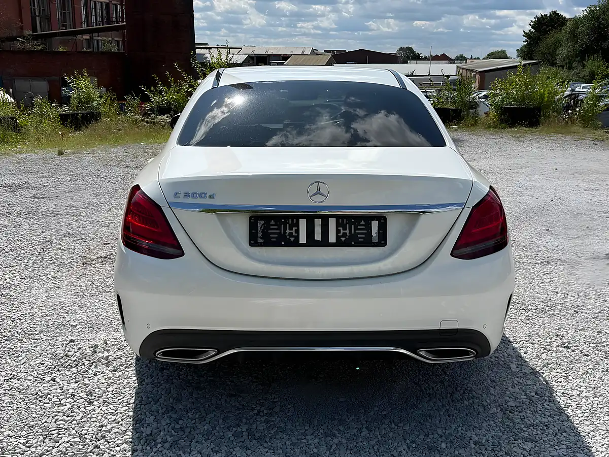 Used 2020 Mercedes-Benz C Class AMG Line Edition (premium) White - Interior and Exterior details 6