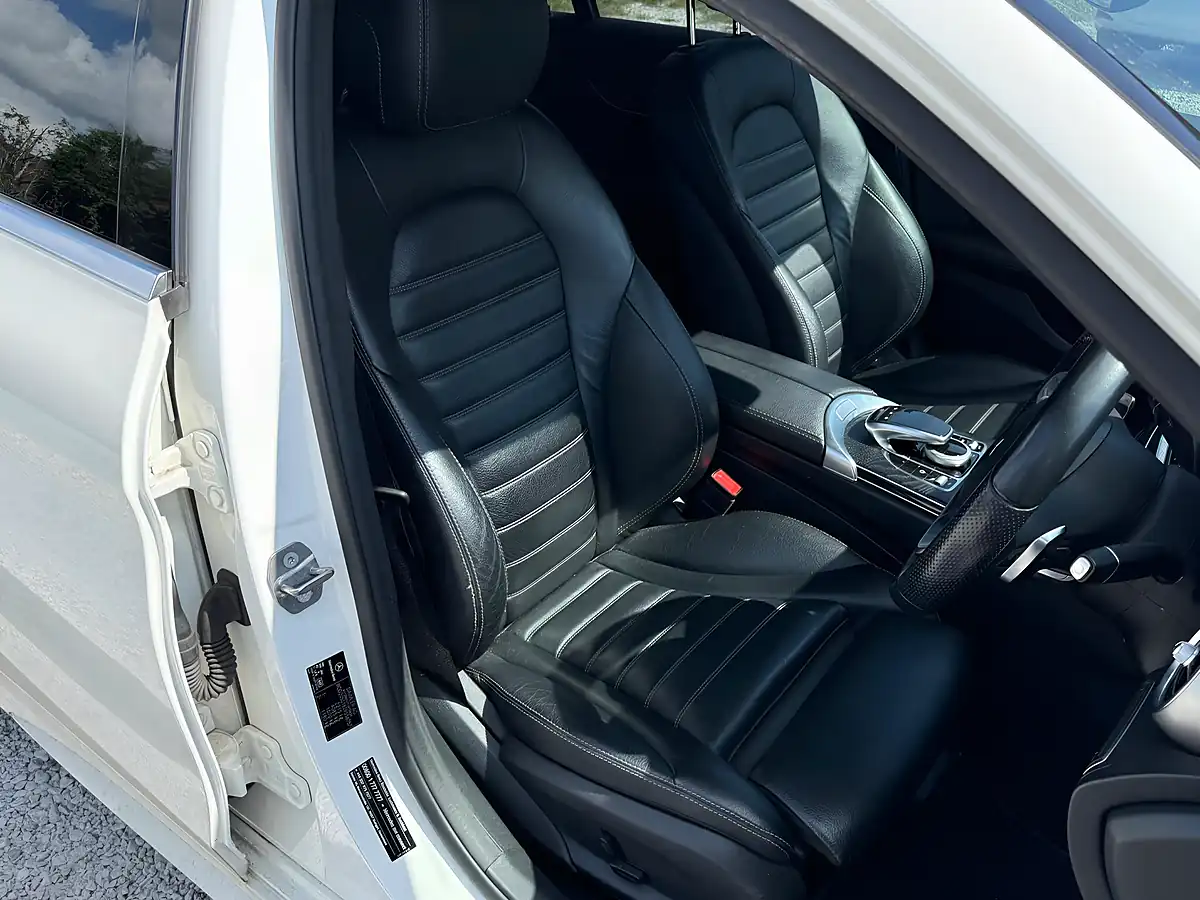 Used 2020 Mercedes-Benz C Class AMG Line Edition (premium) White - Interior and Exterior details 8