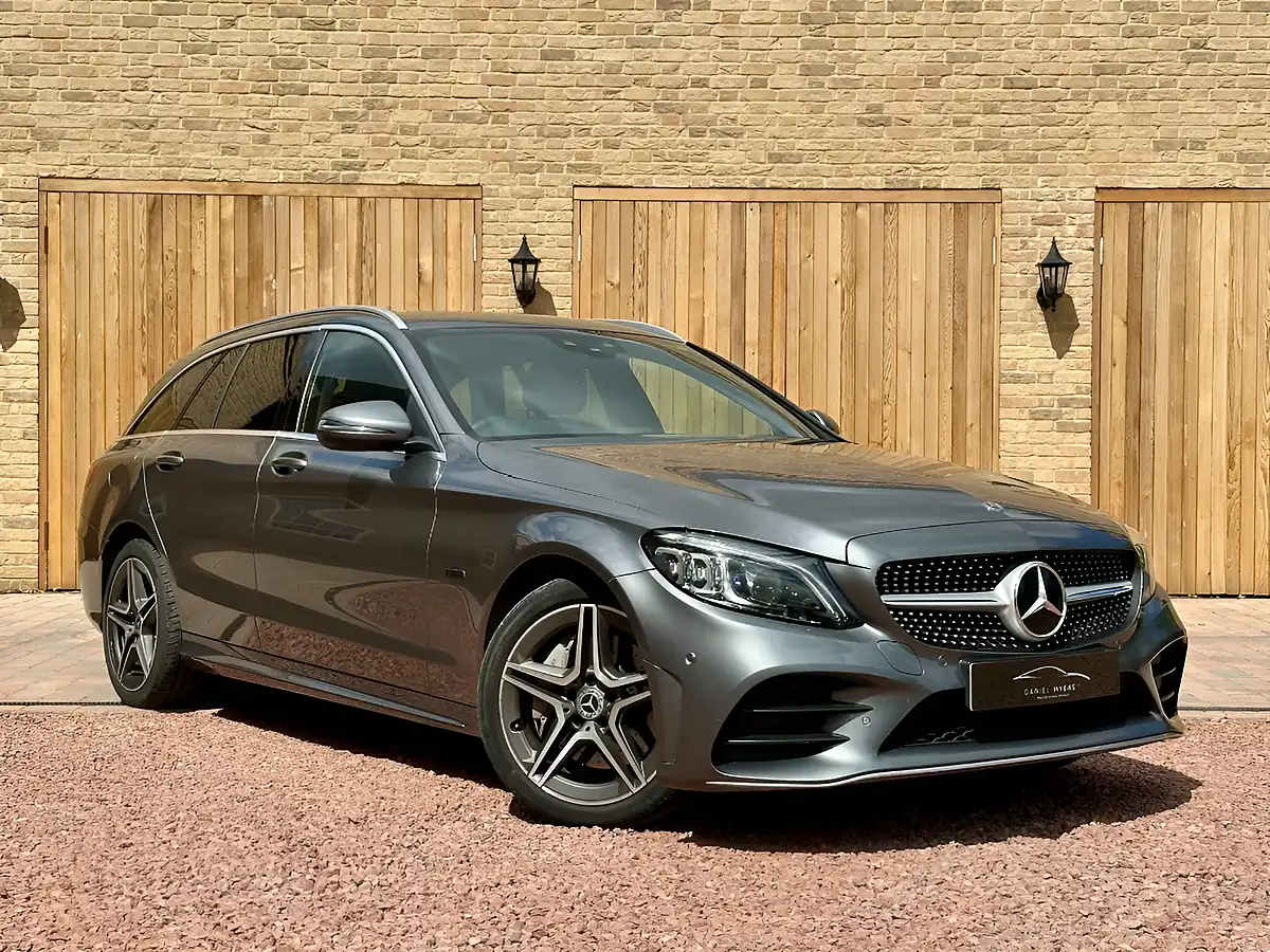 Used 2020 Mercedes-Benz C Class AMG Line Edition Selenite Grey - Front View