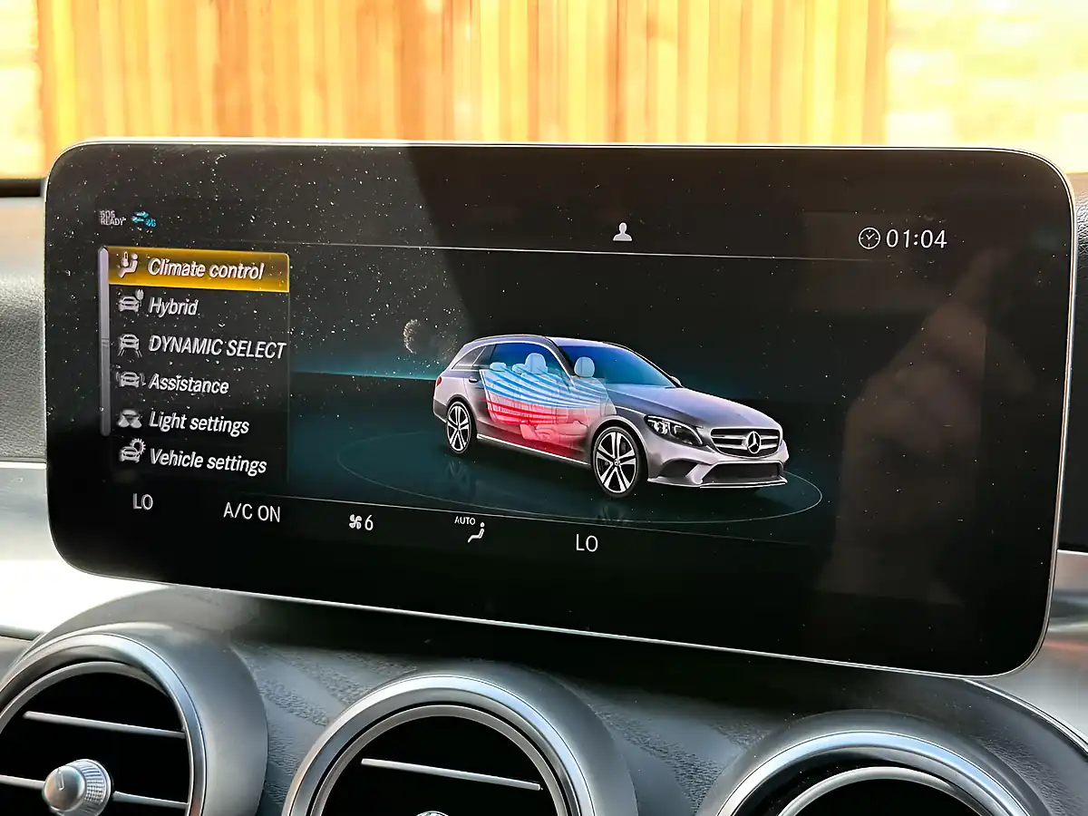 Used 2020 Mercedes-Benz C Class AMG Line Edition Selenite Grey - Interior and Exterior details 12
