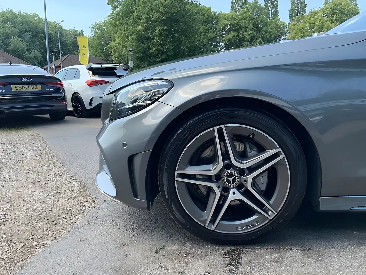Used 2020 Mercedes-Benz C Class AMG Line Edition Selenite Grey - Interior and Exterior details 11