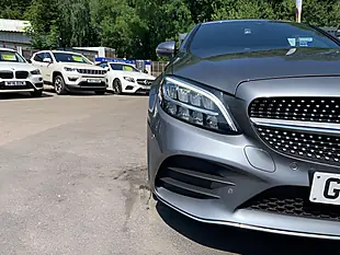 Used 2020 Mercedes-Benz C Class AMG Line Edition Selenite Grey - Interior and Exterior details 4