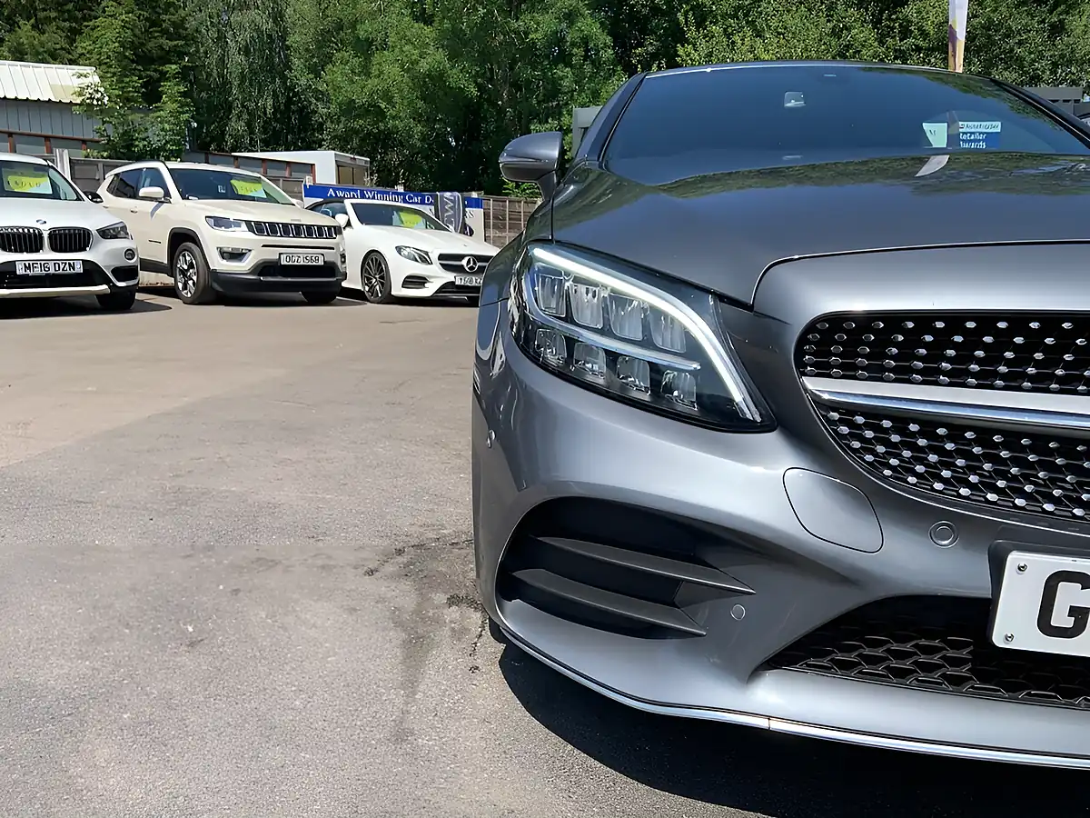Used 2020 Mercedes-Benz C Class AMG Line Edition Selenite Grey - Interior and Exterior details 4
