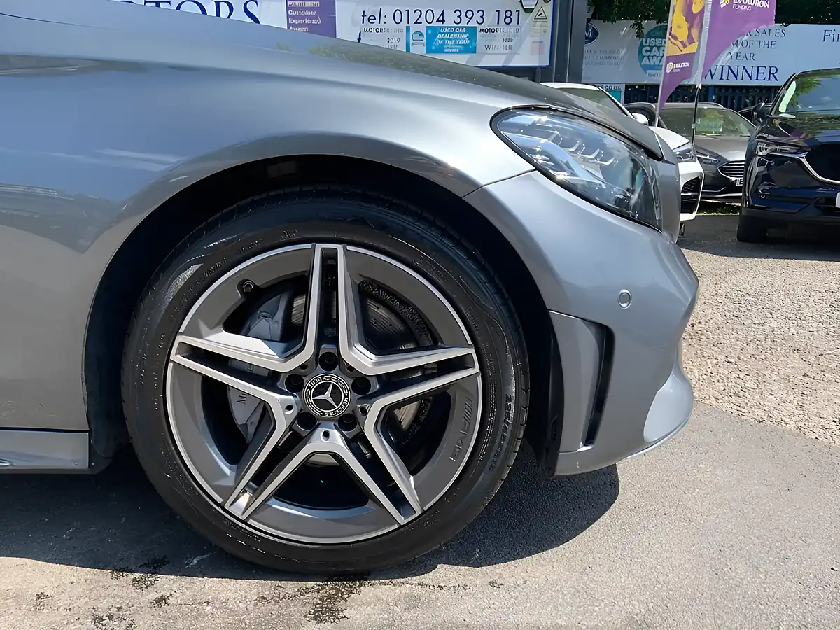 Used 2020 Mercedes-Benz C Class AMG Line Edition Selenite Grey - Interior and Exterior details 6