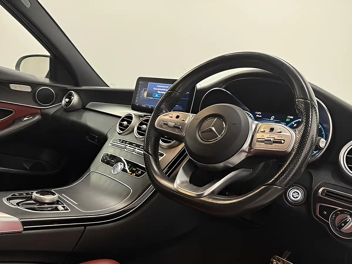 Used 2020 Mercedes-Benz C Class AMG Line Edition White - Interior and Exterior details 11