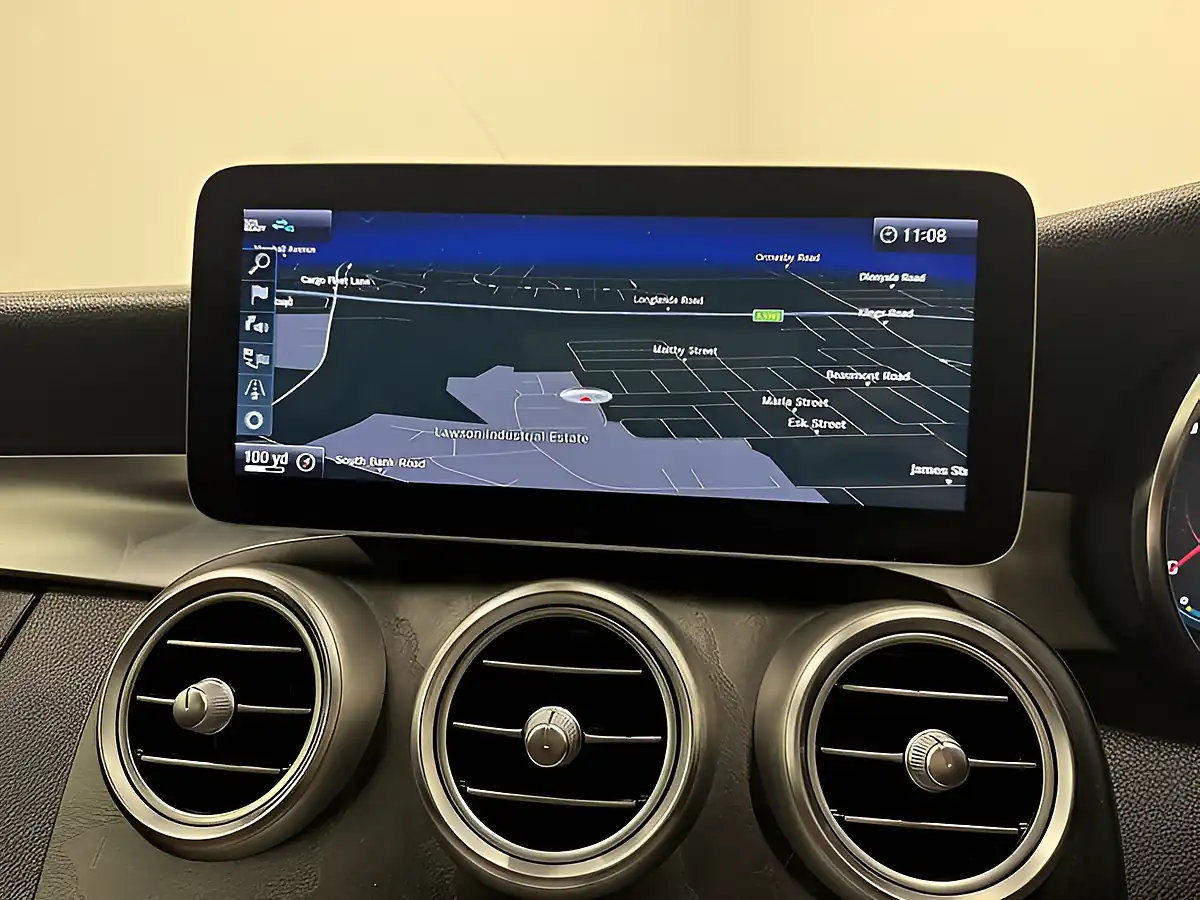 Used 2020 Mercedes-Benz C Class AMG Line Edition White - Interior and Exterior details 16