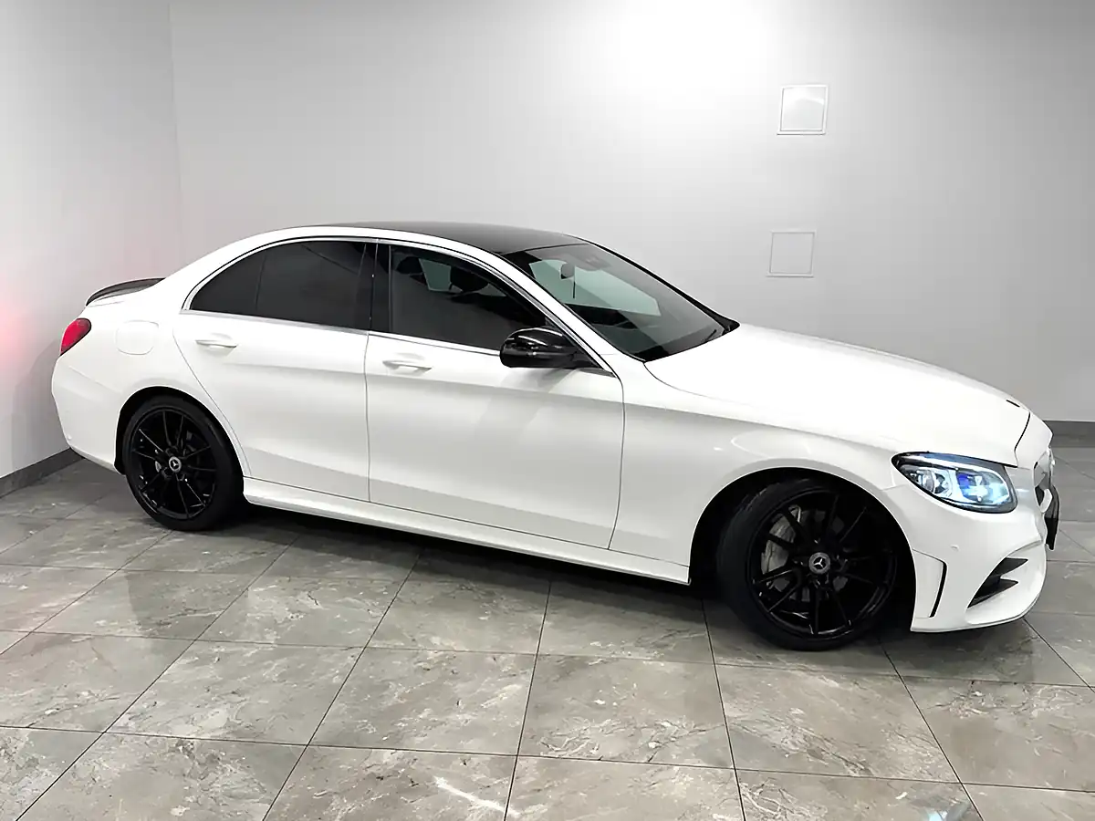 Used 2020 Mercedes-Benz C Class AMG Line Edition White - Interior and Exterior details 2