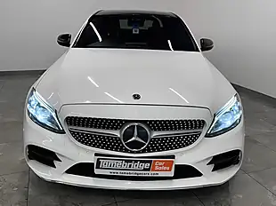 Used 2020 Mercedes-Benz C Class AMG Line Edition White - Interior and Exterior details 3