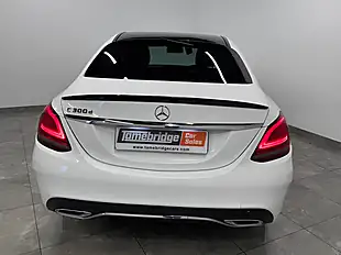 Used 2020 Mercedes-Benz C Class AMG Line Edition White - Interior and Exterior details 7
