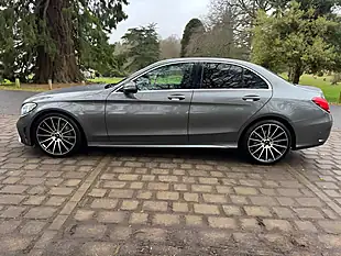 Used 2020 Mercedes-Benz C Class AMG Line Grey - Interior and Exterior details 14