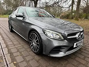 Used 2020 Mercedes-Benz C Class AMG Line Grey - Interior and Exterior details 3